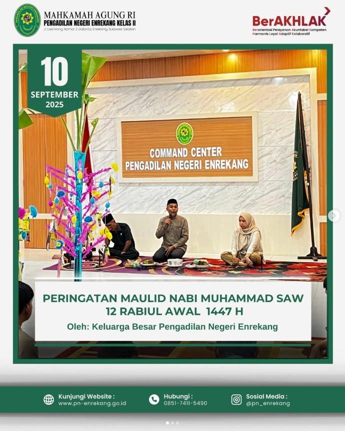 10 September 2025 Maulid